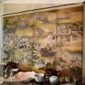 A23. Four-panel Japanese screen. 51”h x 80”w 